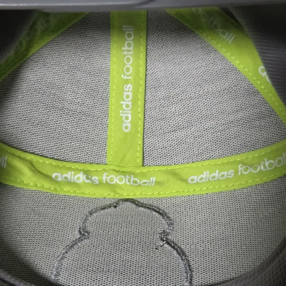 Adidas Real Madrid Grey Anthem Snapback Cap Hat NWOT Official Soccer Football OS